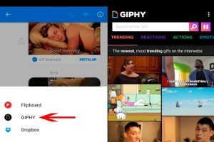 giphy para facebook messenger